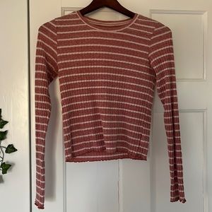 American eagle ruffle shirt!